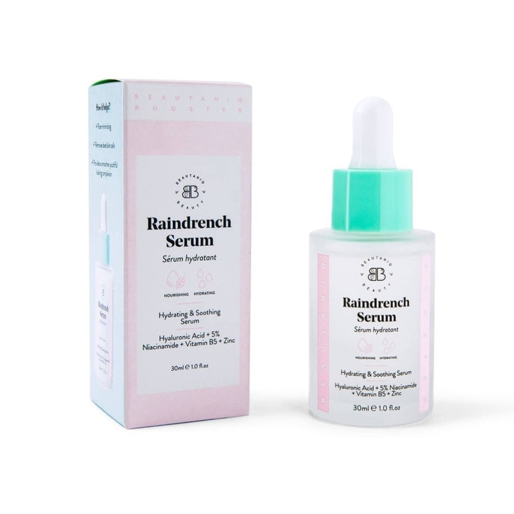 Beautaniq Beauty Raindrench Serum 1.0 fl oz hydrating and soothing serum NEW